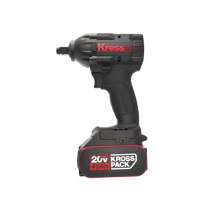 Kress – 20V Max Cordless Brushless ” 300 Nm 3-Mode Impact Wrench Kit Kress – 20V Max Cordless Brushless ” 300 Nm 3-Mode Impact Wrench Kit
