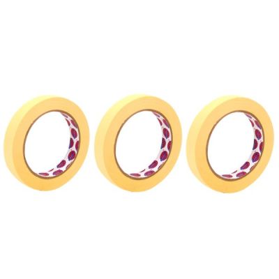Tape Masking Hitemp Prof.Yellow 18mmx40M – Pack of 3 Tape Masking Hitemp Prof.Yellow 18mmx40M – Pack of 3