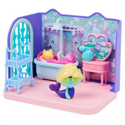 Gabby’s Dollhouse Deluxe Room – Mercat’S Primp & Pamper Bathroom Gabby’s Dollhouse Deluxe Room – Mercat’S Primp & Pamper Bathroom