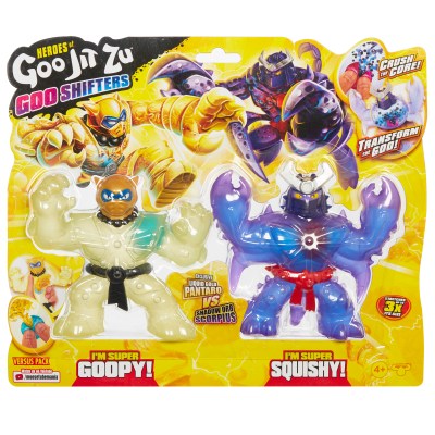 Goo Jit Zu Double Pack Goo Shifters Goo Jit Zu Double Pack Goo Shifters