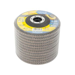 Tork Craft – Flap Disc Aluminium Oxide – 115mm 120 Grit – 12Pack Metal Tin Tork Craft – Flap Disc Aluminium Oxide – 115mm 120 Grit – 12Pack Metal Tin