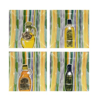 Olio Square Serving Tray – Set of 4 Olio Square Serving Tray – Set of 4