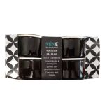 MIXE – Black and White Ramekins – Set of 4 MIXE – Black and White Ramekins – Set of 4