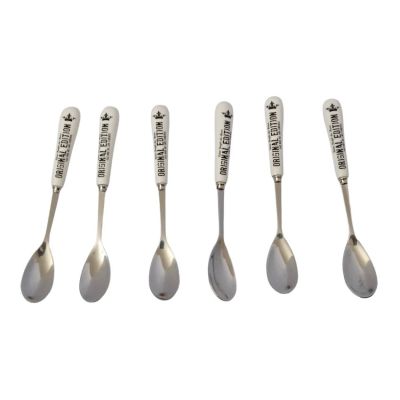 Stainless Steel Teaspoon Set – 6-Piece – Original Edition Stainless Steel Teaspoon Set – 6-Piece – Original Edition