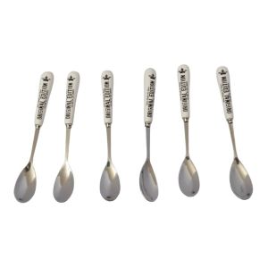 Stainless Steel Teaspoon Set – 6-Piece – Original Edition Stainless Steel Teaspoon Set – 6-Piece – Original Edition