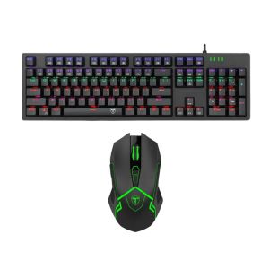 T-Dagger – Bemuda RGB Gaming Keyboard with Aircraftman Backlit Gaming Mouse T-Dagger – Bemuda RGB Gaming Keyboard with Aircraftman Backlit Gaming Mouse