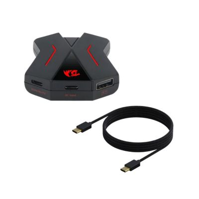 Redragon – ERIS Converter Box with Sparkfox – PS5 Type C Cable Redragon – ERIS Converter Box with Sparkfox – PS5 Type C Cable