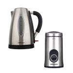 Mellerware – Potenza Kettle 1.7L with Aromatic Coffee Mill & Grinder Mellerware – Potenza Kettle 1.7L with Aromatic Coffee Mill & Grinder