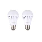 Litemate- Rechargeable A60 E27 LED Light Bulb – (7W) Cool White – Pack of 2 Litemate- Rechargeable A60 E27 LED Light Bulb – (7W) Cool White – Pack of 2