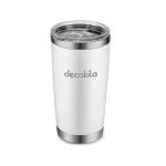 Decakila – Stainless Steel Mug Tumbler 566ml – White Decakila – Stainless Steel Mug Tumbler 566ml – White