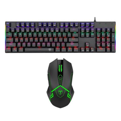 T-Dagger – Naxos Mechanical Gaming Keyboard with Aircraftman Gaming Mouse T-Dagger – Naxos Mechanical Gaming Keyboard with Aircraftman Gaming Mouse