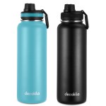 Decakila – Vacuum Flask Drinking Bottle – 1130ml – Set Of 2 Decakila – Vacuum Flask Drinking Bottle – 1130ml – Set Of 2