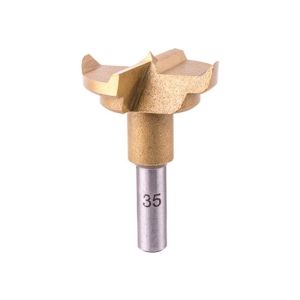 Tork Craft – Titanium Nitride Coated 35mm Cup Hinge Wood-Boring Bit Tork Craft – Titanium Nitride Coated 35mm Cup Hinge Wood-Boring Bit