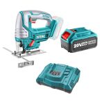 Total Tools – Lithium-Ion Industrial Jig Saw with 4.0Ah Battery & Charger Total Tools – Lithium-Ion Industrial Jig Saw with 4.0Ah Battery & Charger