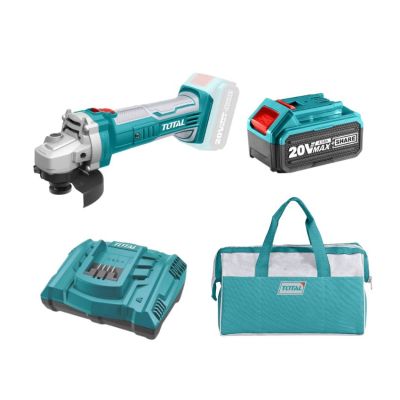 Total Tools – Lithium-Ion Industrial Angle Grinder, Battery, Charger & Bag Total Tools – Lithium-Ion Industrial Angle Grinder, Battery, Charger & Bag