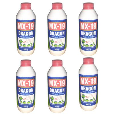 MX-19 Dragon Drain Cleaner 250g – Pack of 6 MX-19 Dragon Drain Cleaner 250g – Pack of 6