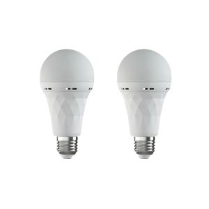 Gizzu – Everglow Screw-in Rechargeable Emergency LED Bulb – Pack of 2 Gizzu – Everglow Screw-in Rechargeable Emergency LED Bulb – Pack of 2