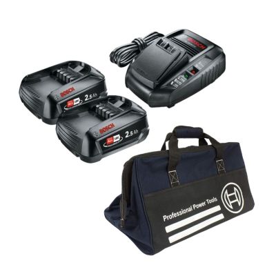 Bosch – StarterKit 18V and Bosch Heavy Duty Tool Bag Bosch – StarterKit 18V and Bosch Heavy Duty Tool Bag