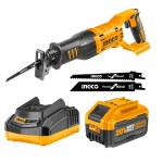 INGCO – Reciprocating Saw – 20V with Charger & Battery Pack – (7.5AH) INGCO – Reciprocating Saw – 20V with Charger & Battery Pack – (7.5AH)