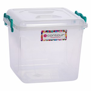 Contour Housewares Clear Clip & Lock Storage Box – 8.5L Contour Housewares Clear Clip & Lock Storage Box – 8.5L