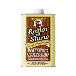 Howard – Restor-A-Shine – Wood Finish Polishing Compound – 437ml Howard – Restor-A-Shine – Wood Finish Polishing Compound – 437ml