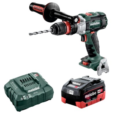 Metabo-Hammer Drill SB18 LTX BL I(602360850) with Charger/Battery(5.5Ah) Metabo-Hammer Drill SB18 LTX BL I(602360850) with Charger/Battery(5.5Ah)