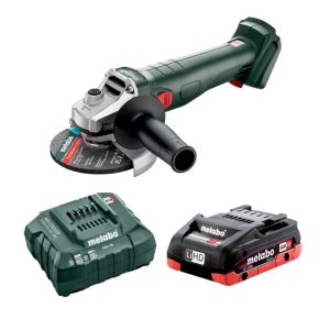Metabo – Cordless Angle Grinder 18V with Battery LiHD – 4.0Ah and Charger Metabo – Cordless Angle Grinder 18V with Battery LiHD – 4.0Ah and Charger
