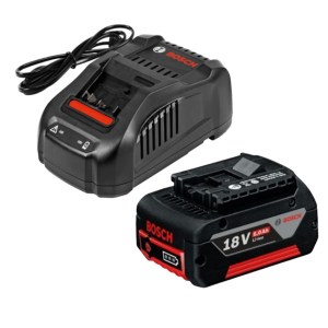 Bosch – Quick Charger and Battery Pack GBA 18V 6.0Ah Bosch – Quick Charger and Battery Pack GBA 18V 6.0Ah