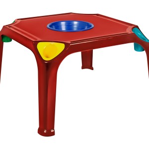 Buzz Kids – Table with Bowl and Cupholders – Red Buzz Kids – Table with Bowl and Cupholders – Red