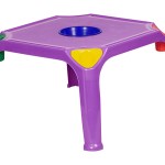 Buzz Kids – Table with Bowl and Cupholders – Violet Buzz Kids – Table with Bowl and Cupholders – Violet