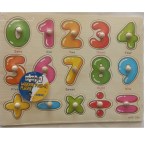 Wooden Pegged puzzle Numbers 0 to 20 Wooden Pegged puzzle Numbers 0 to 20