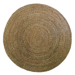 Authentic Handwoven Malawian Ilala Palm Carpet/Mat (Approximately: 3.85m Diameter) Authentic Handwoven Malawian Ilala Palm Carpet/Mat (Approximately: 3.85m Diameter)