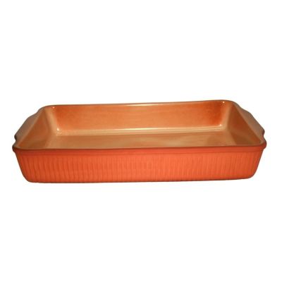Ceramic Lasagna Dish – Orange Ceramic Lasagna Dish – Orange