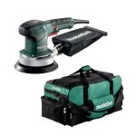 Metabo – SXE 3150 Random Orbital Sander and Large Tool Bag Metabo – SXE 3150 Random Orbital Sander and Large Tool Bag