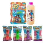 Blue Bubble Blowing Gun, Liquid Refill (1L) & Flowing Sand Combo Pack of 4 Blue Bubble Blowing Gun, Liquid Refill (1L) & Flowing Sand Combo Pack of 4