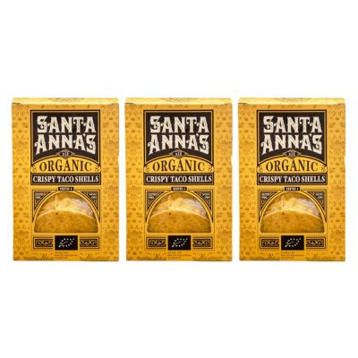 Santa Anna’s – Organic Crispy Taco Shells 200g – Pack of 3 Santa Anna’s – Organic Crispy Taco Shells 200g – Pack of 3