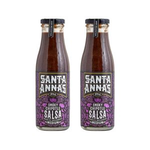 Santa Anna’s – Smoky Chipotle Salsa – 375g – Pack of 2 Santa Anna’s – Smoky Chipotle Salsa – 375g – Pack of 2