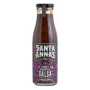 Santa Anna’s – Smoky Chipotle Salsa – 375g – Bulk Pack of 6 Santa Anna’s – Smoky Chipotle Salsa – 375g – Bulk Pack of 6