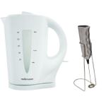 Mellerware – “Tugela” 1.7L Cordless Kettle and Milk Frother – White Mellerware – “Tugela” 1.7L Cordless Kettle and Milk Frother – White