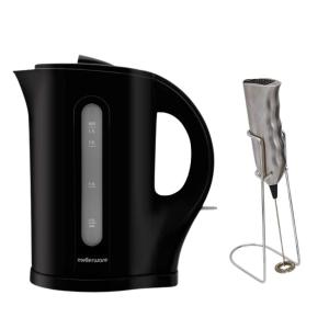 Mellerware – “Tugela” 1.7L Cordless Kettle and Milk Frother – Black Mellerware – “Tugela” 1.7L Cordless Kettle and Milk Frother – Black