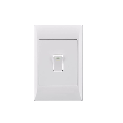 Switch 1L – 1Way 2X4 White E/Mate Switch 1L – 1Way 2X4 White E/Mate