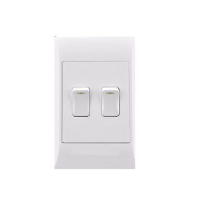 Switch 2L – 2Way 2X4 White E/Mate Switch 2L – 2Way 2X4 White E/Mate
