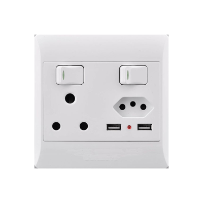 Socket 16A +Euro+2Xusb 4X4 Socket 16A +Euro+2Xusb 4X4