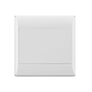 Socket 4X4 Blank Plate White E/Mate Socket 4X4 Blank Plate White E/Mate