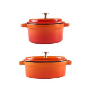 LK’s – Chef – Round Ramekin – 0.22L and Oval Ramekin – 0.33L – Orange LK’s – Chef – Round Ramekin – 0.22L and Oval Ramekin – 0.33L – Orange