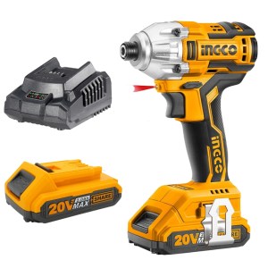Ingco – Lithium-Ion Impact Driver Drill – 20v – 170NM Ingco – Lithium-Ion Impact Driver Drill – 20v – 170NM