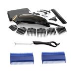 Taurus – Hair Clipper 16 Pce Black 6W,Fine Tooth Combs & Cut Throat Carrier Taurus – Hair Clipper 16 Pce Black 6W,Fine Tooth Combs & Cut Throat Carrier