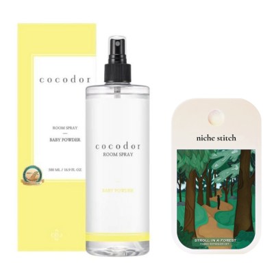 Cocod’or – Room Spray – Baby Powder and Pocket Perfume – Stroll In A Forest Cocod’or – Room Spray – Baby Powder and Pocket Perfume – Stroll In A Forest