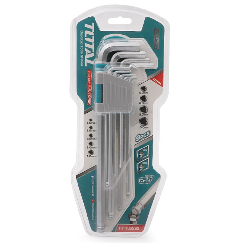 Total Tools – Ball Point Hex Key Set Total Tools – Ball Point Hex Key Set