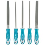 Total Tools – Steel File – 5 Pieces Set – 8″ Total Tools – Steel File – 5 Pieces Set – 8″